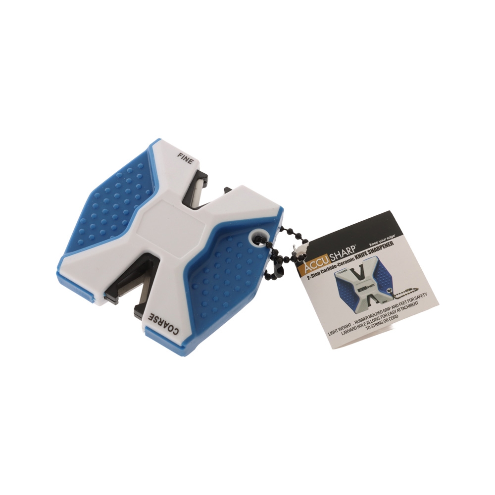 AccuSharp Fillet Knife with 2-Step Carbide-Ceramic Sharpener 6.5in