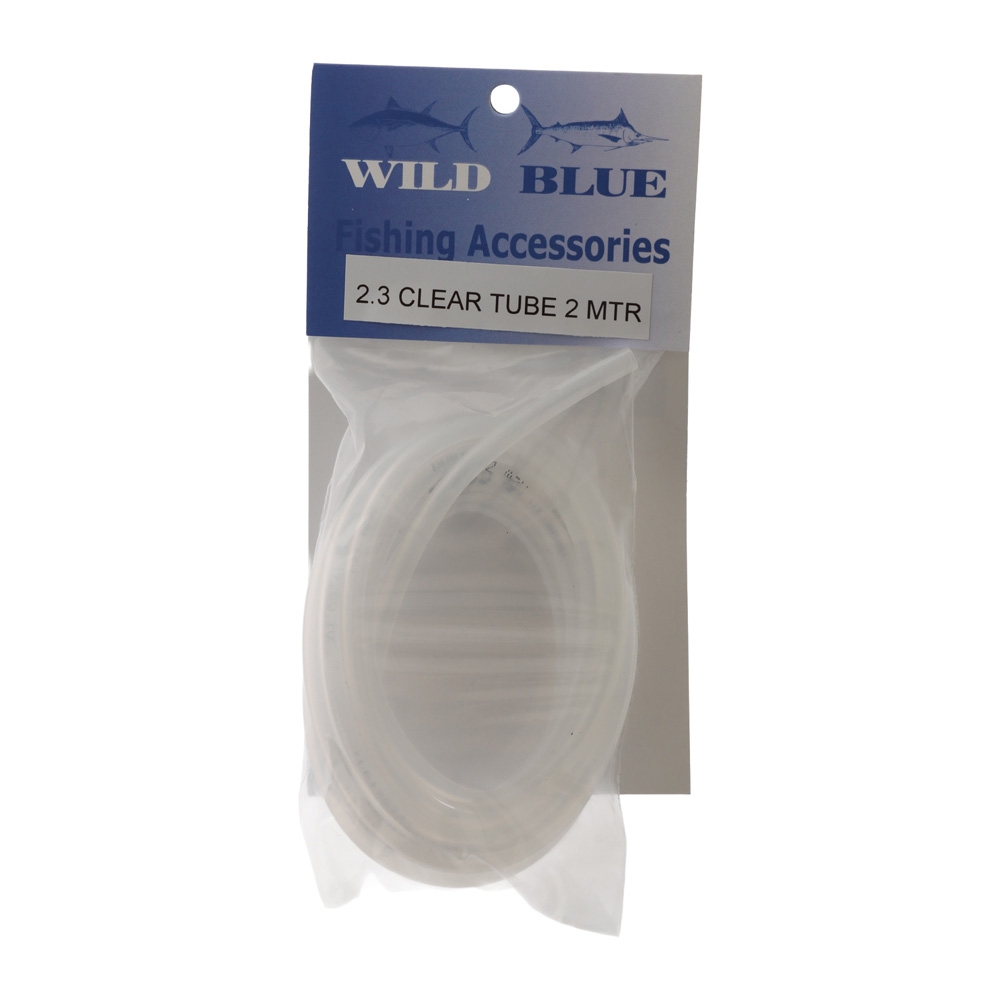 Wild Blue Tackle Clear Tubing 2.3mm x 2m
