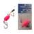 Wild Blue Tackle Long Cast Surf Pulley Rig with Worden Float Pink Hook 6/0/3/0
