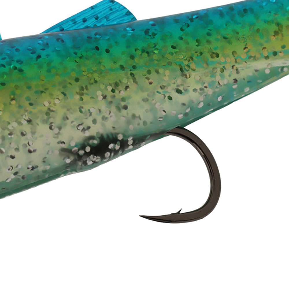 Glowbite Neon Killer Flashing Soft Bait Blue 56g