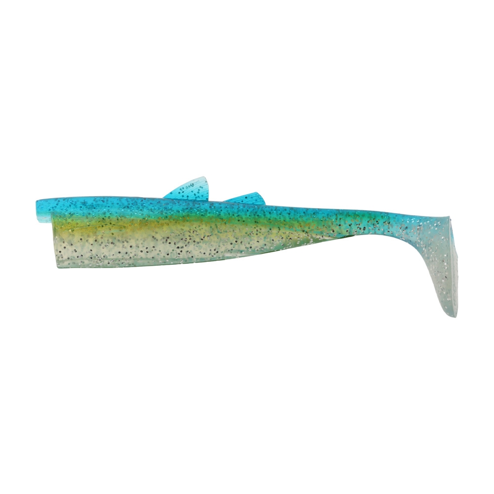 Glowbite Neon Killer Flashing Soft Bait Blue 56g