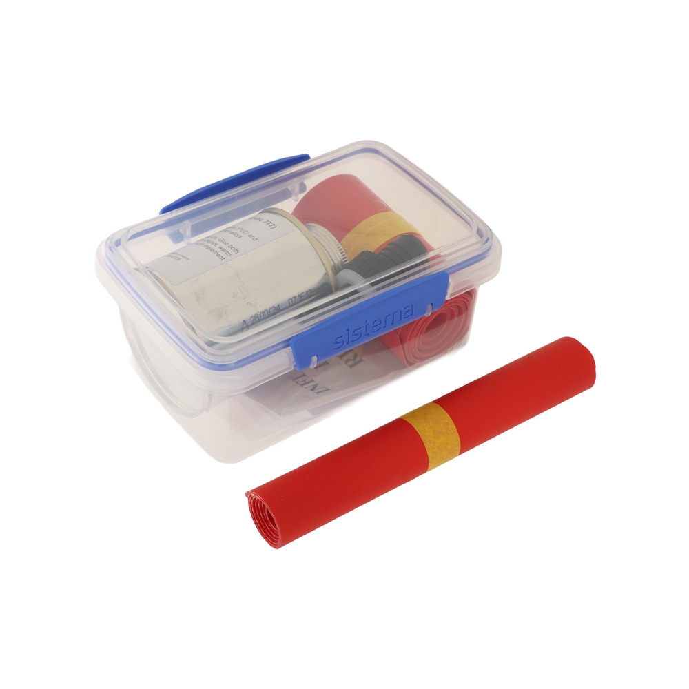 Incept 9 Piece Inflatable Repair Kit Red - Standard