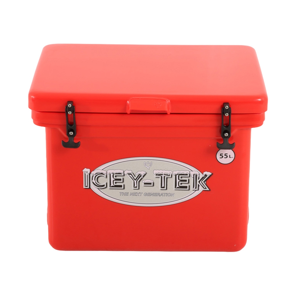Icey-Tek Cube Chilly Bin 55L Red