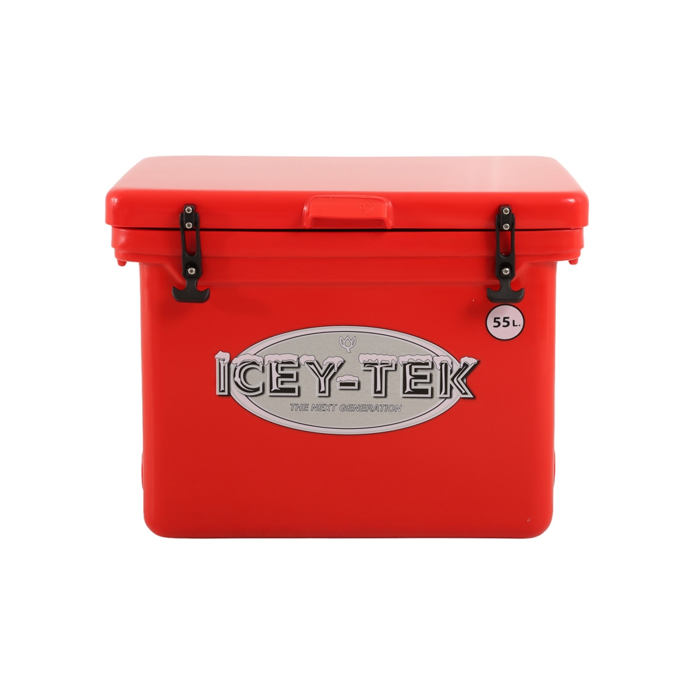Icey-Tek Cube Chilly Bin 55L Red