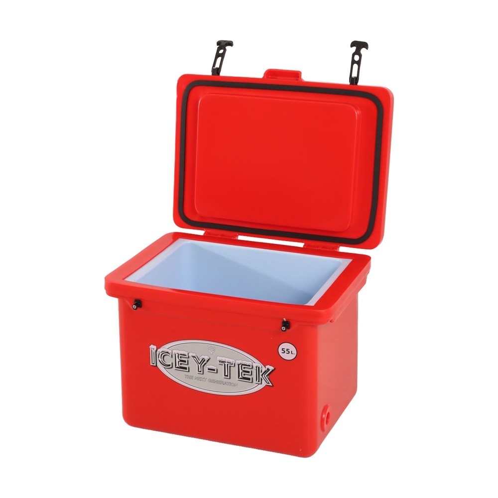 Icey-Tek Cube Chilly Bin 55L Red