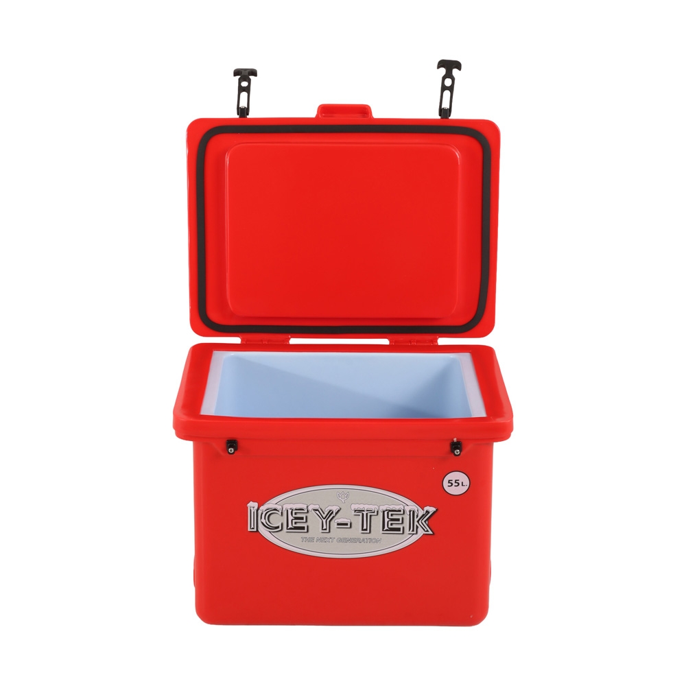 Icey-Tek Cube Chilly Bin 55L Red