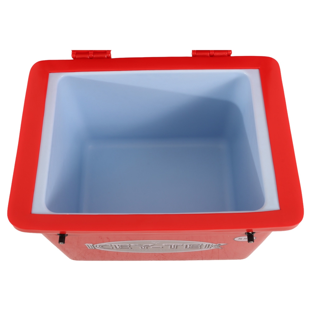 Icey-Tek Cube Chilly Bin 55L Red