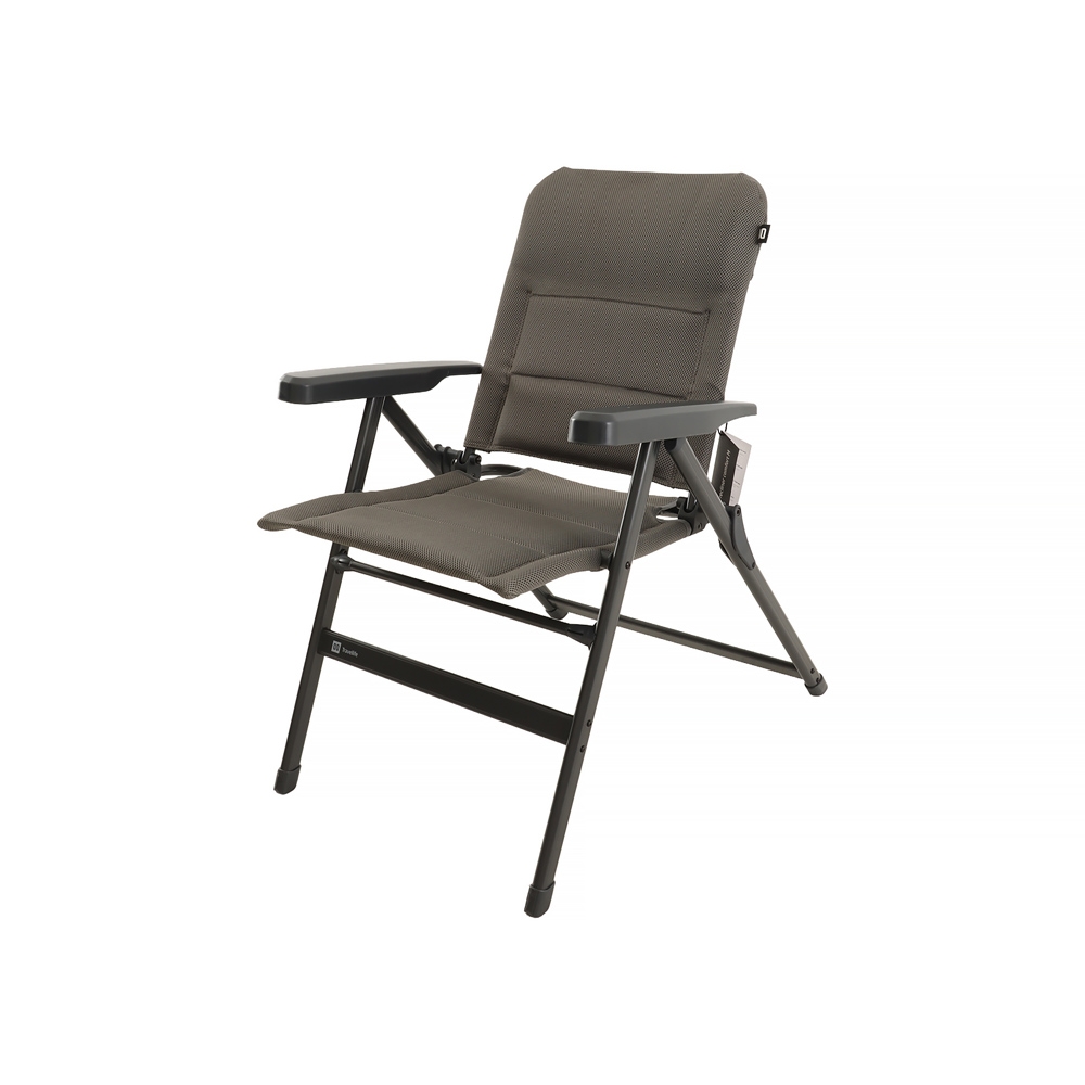 Travellife Barletta Recliner Comfort Camping Chair M Dark Grey