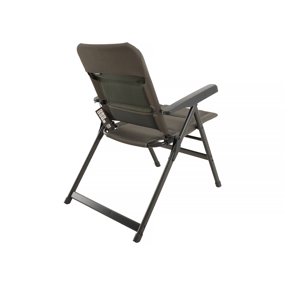Travellife Barletta Recliner Comfort Camping Chair M Dark Grey