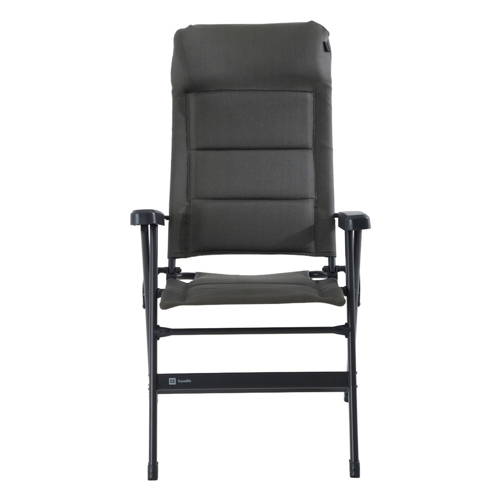 Travellife Barletta Recliner Comfort Camping Chair L Dark Grey