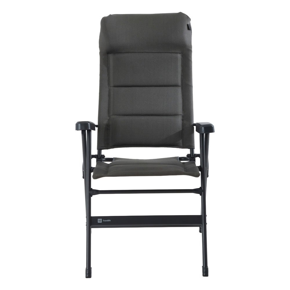 Travellife Barletta Recliner Comfort Camping Chair XL Dark Grey