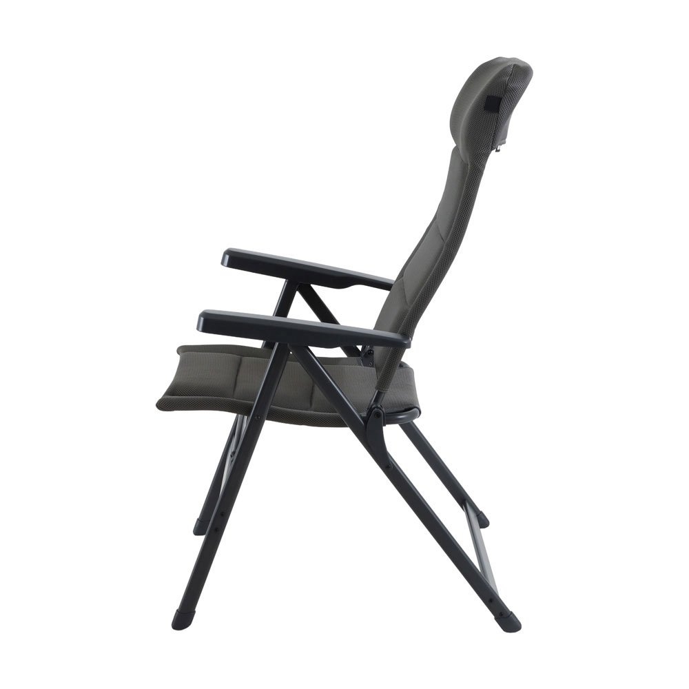 Travellife Barletta Recliner Comfort Camping Chair L Dark Grey