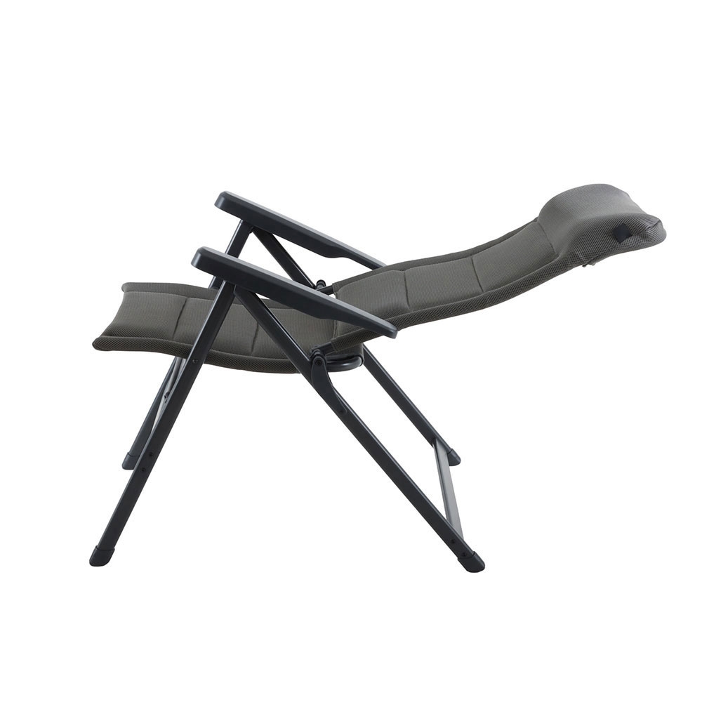 Travellife Barletta Recliner Comfort Camping Chair L Dark Grey