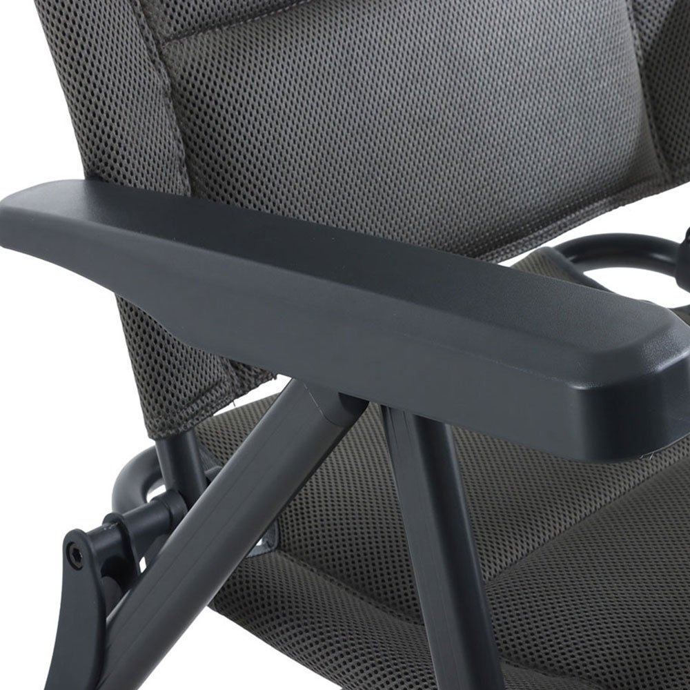 Travellife Barletta Recliner Comfort Camping Chair XL Dark Grey