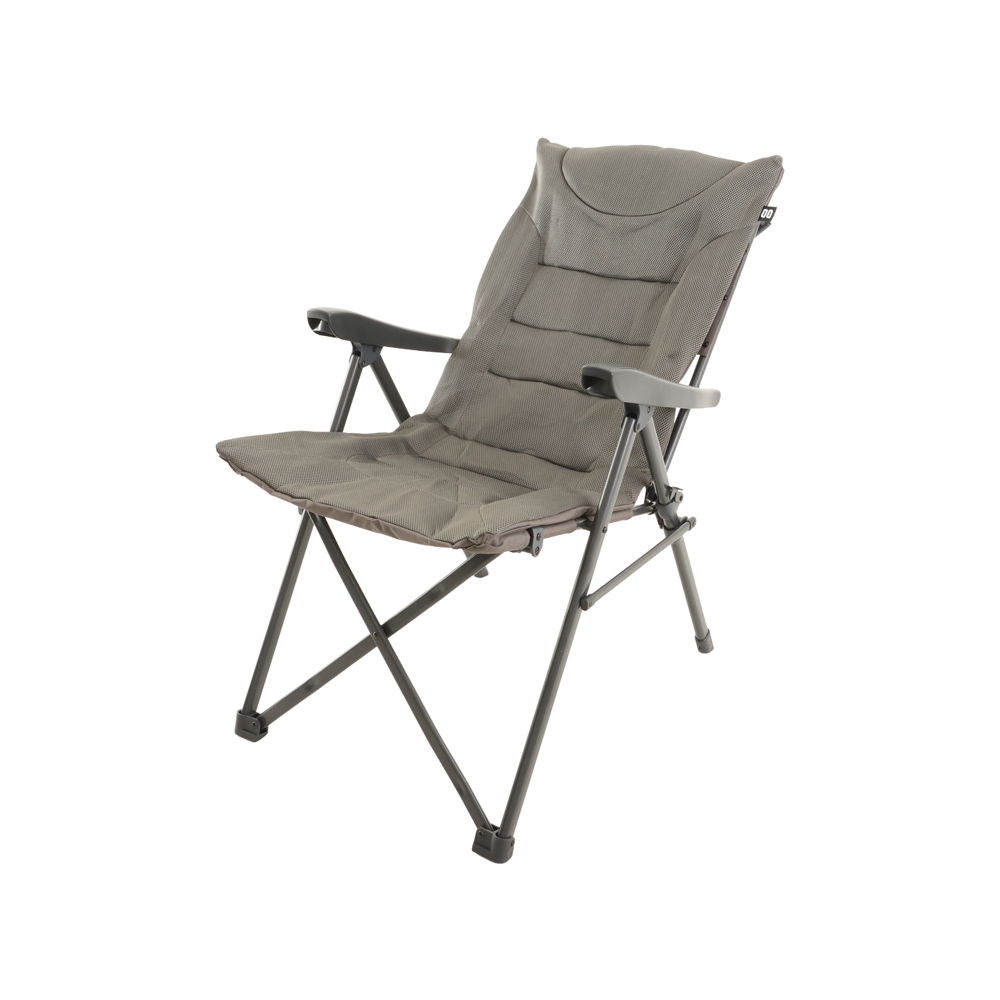 Travellife Barletta Stoel Cross Camping Chair Dark Grey