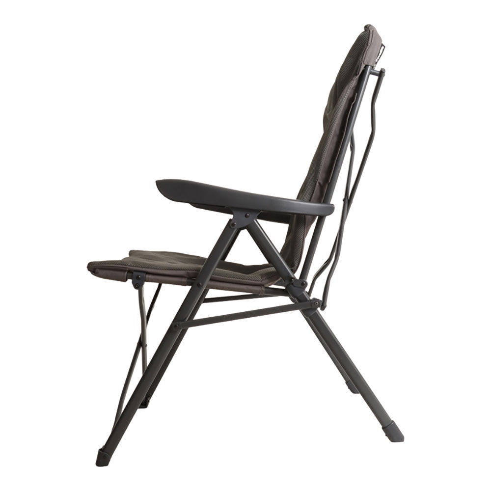 Travellife Barletta Stoel Cross Camping Chair Dark Grey