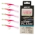 BKK Micro Flash Sabiki Rig Pink Qty 6 #4 