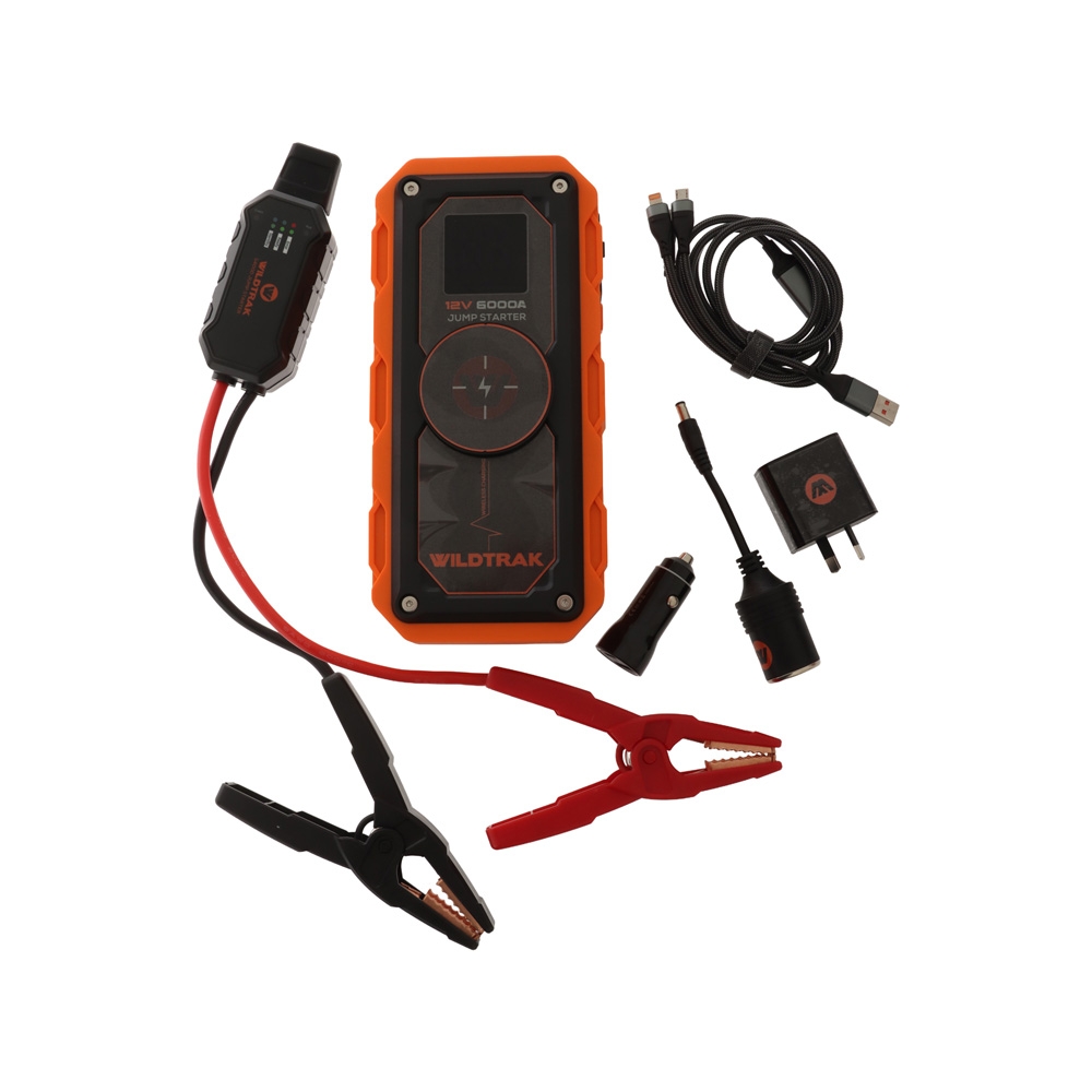 Wildtrak S6000A Portable Jump Starter / Power Bank 12V 6000A 26800mAh
