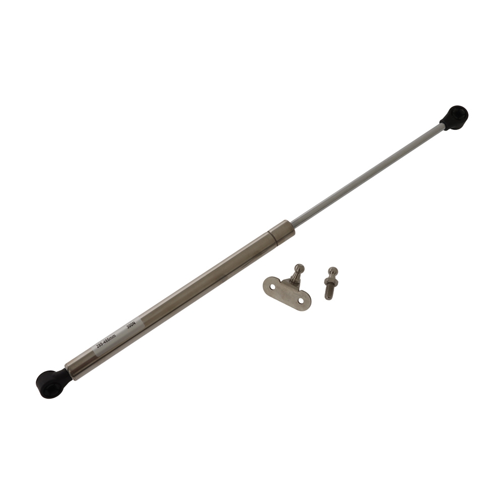 Stainless Steel Gas Support Strut with Bracket and Stud 285-485mm
