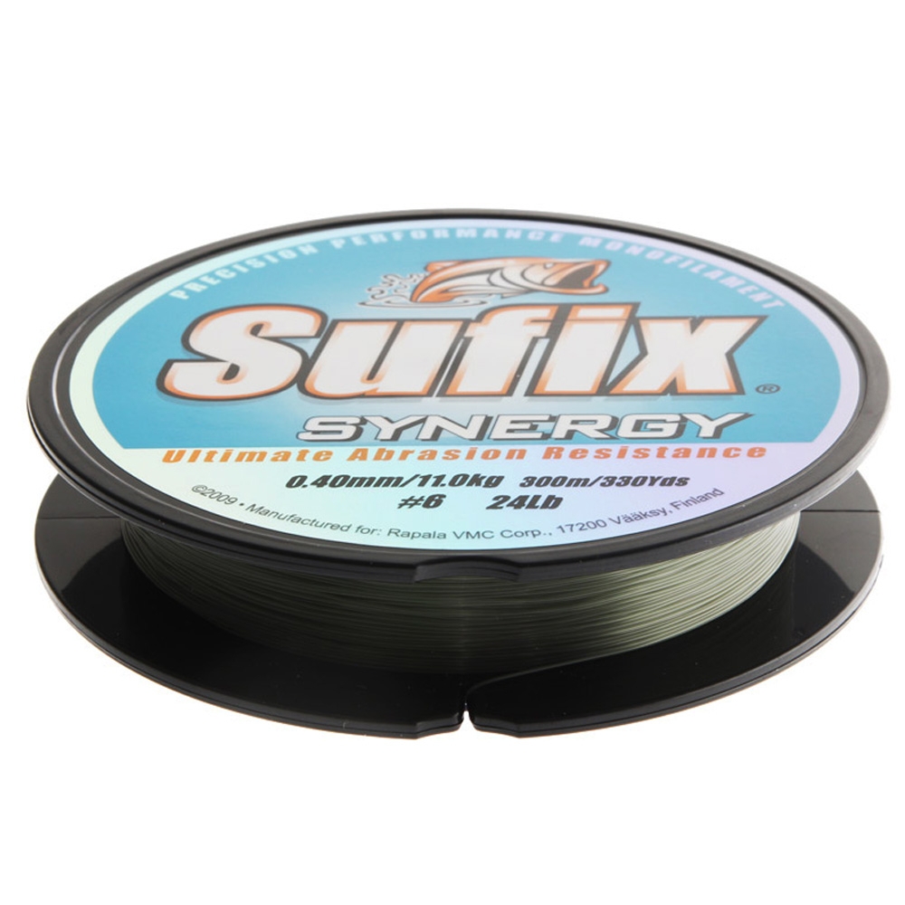 Sufix Synergy Monofilament Low-Vis Green 300m 11kg