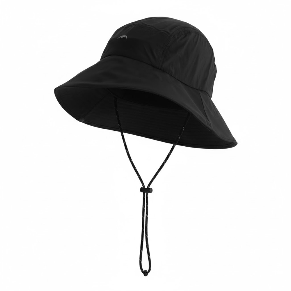 Naturehike Lightweight Fishermans Bucket Hat Black