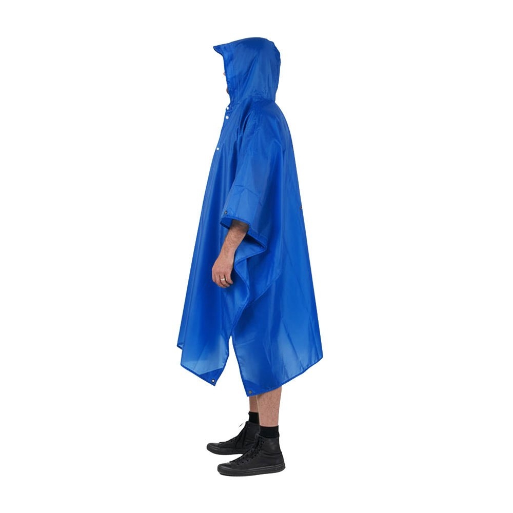 Naturehike 210T Hiking Poncho / Mat / Canopy Blue