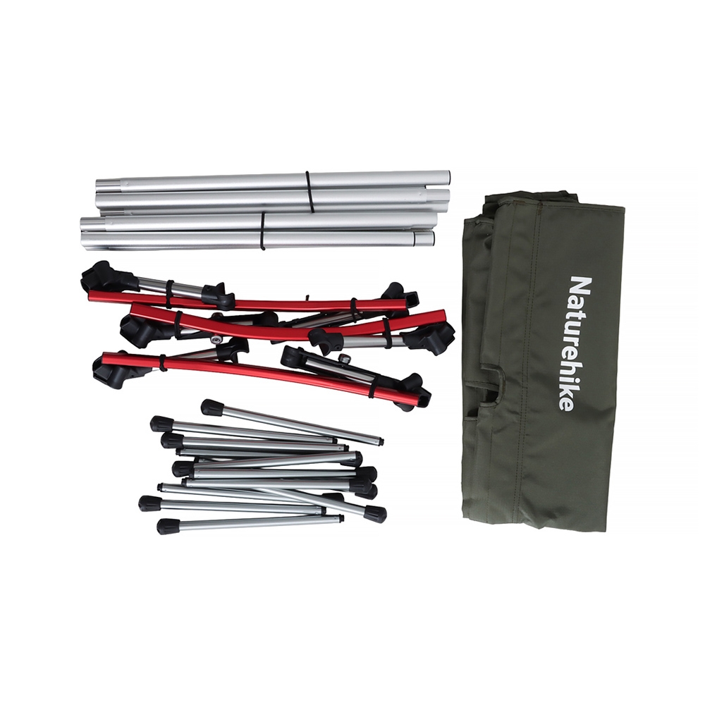 Naturehike Ultralight Folding Camp Stretcher Dark Green