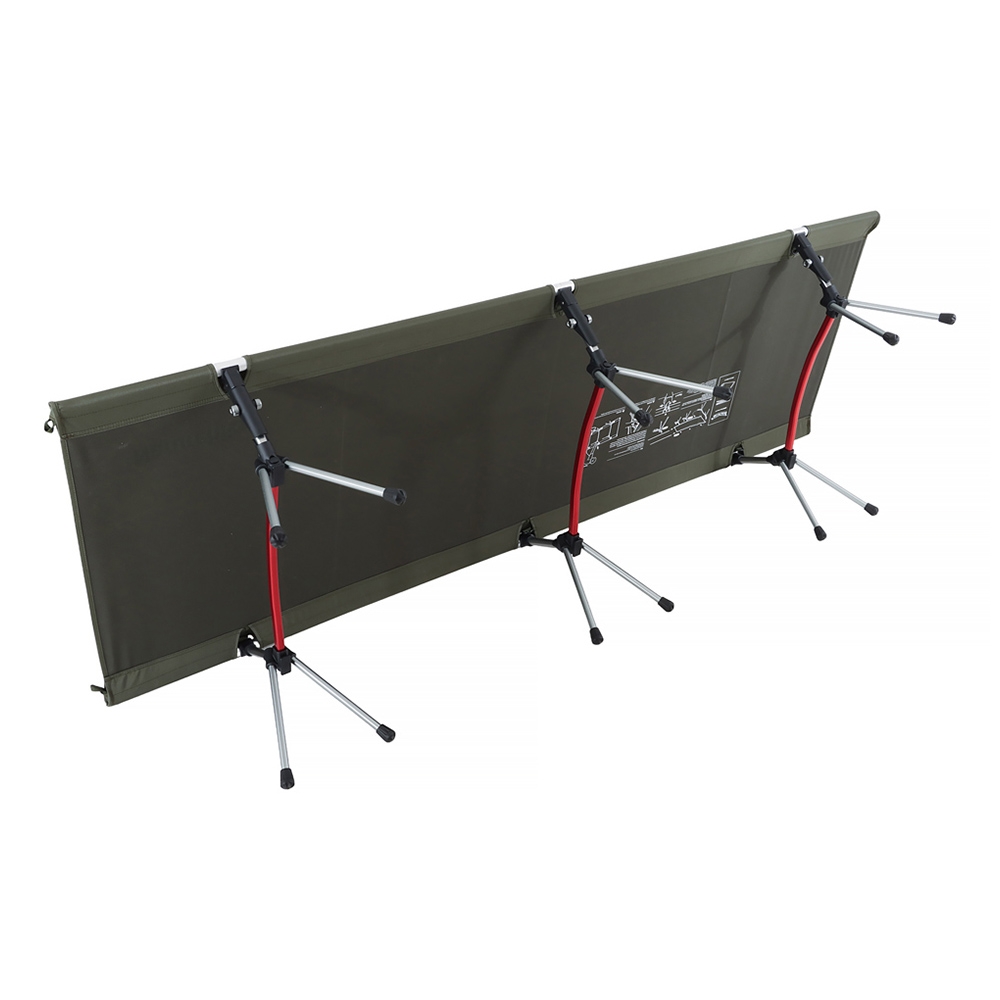 Naturehike Ultralight Folding Camp Stretcher Dark Green