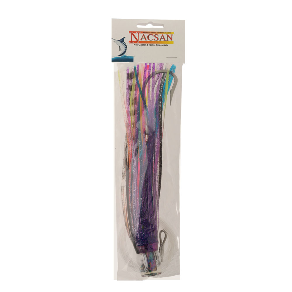 Nacsan Rigged Game Lure 240mm Blue/Pink/Purple
