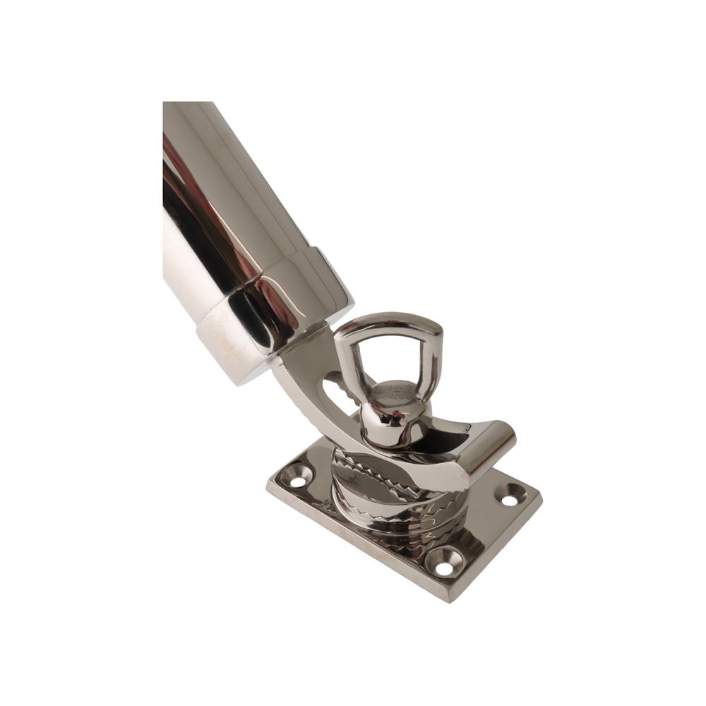 Nacsan 316SS 360-Degree Adjustable Deck Mount Rod Holder