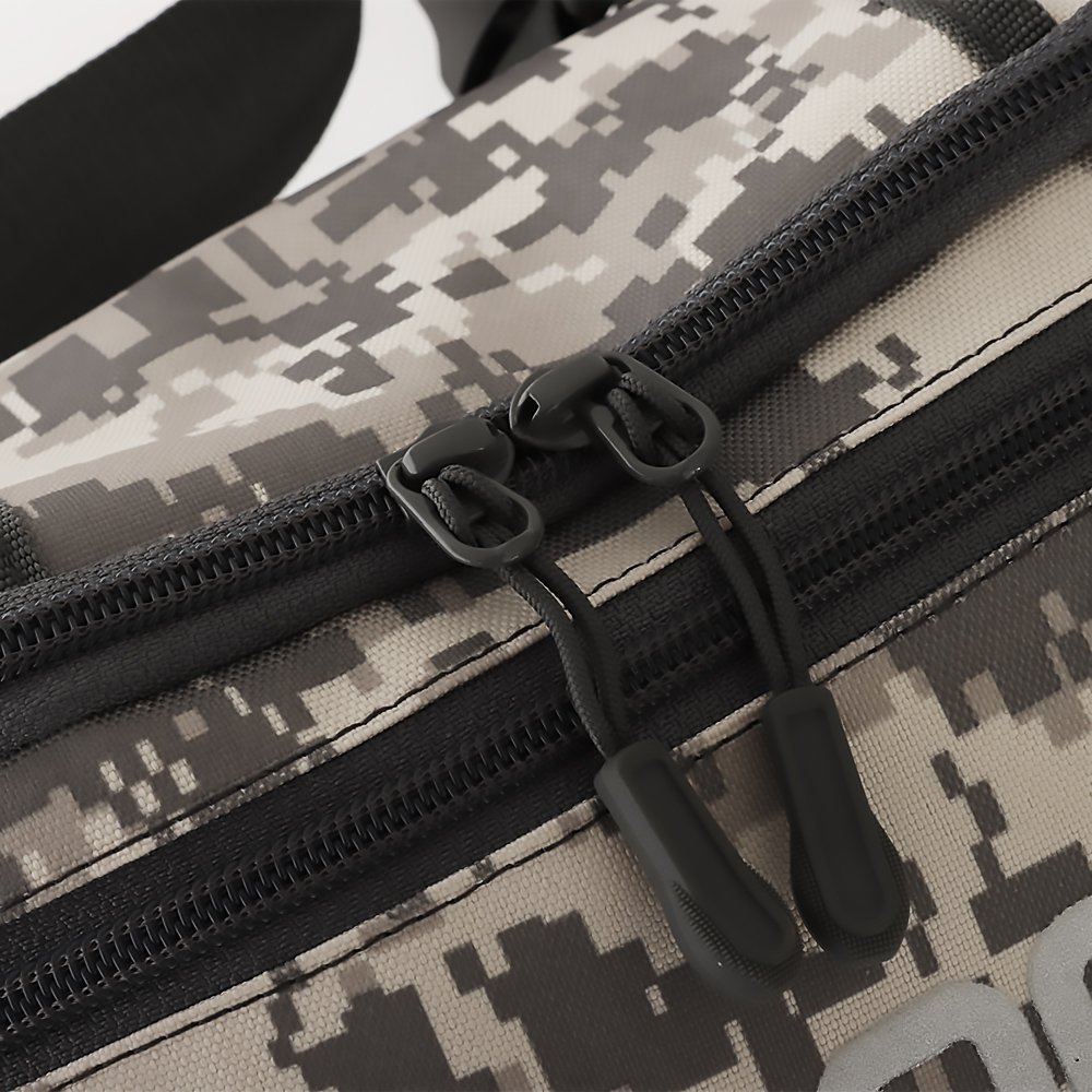 NOEBY Water Resistant Waist Tackle Bag Camo Brown