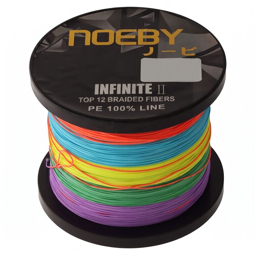 NOEBY Infinite X12 PE Braid Multi-Colour 1000m