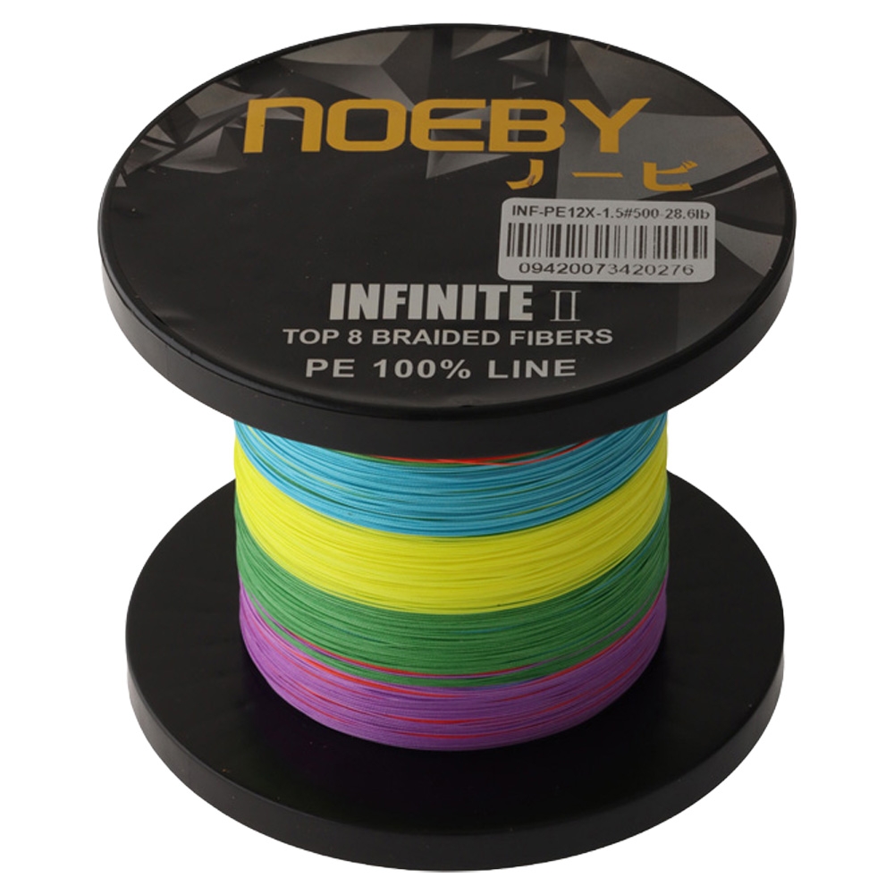 NOEBY Infinite X12 PE Braid Multi-Colour 500m 28.6lb