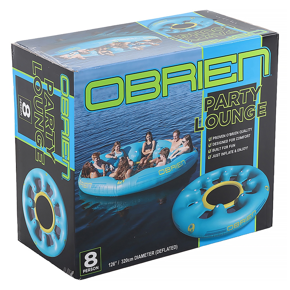 O'Brien 8-Person Inflatable Party Lounge Pool Float