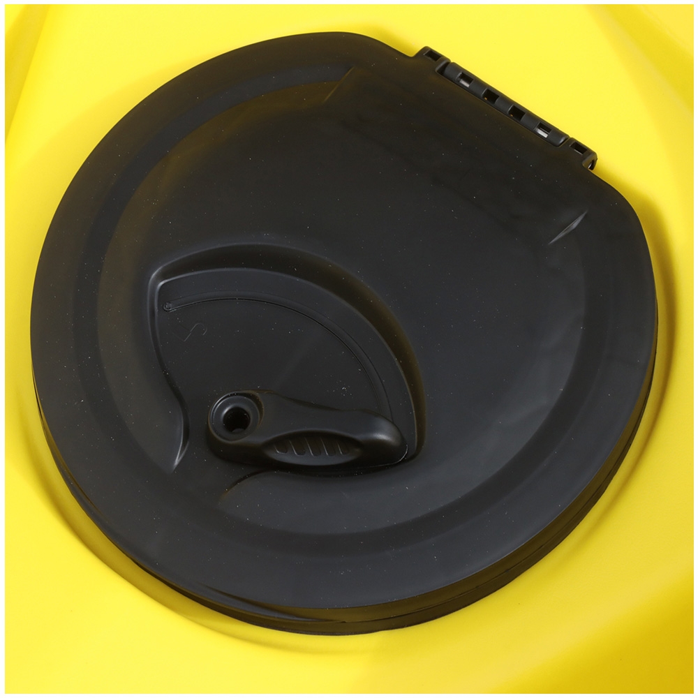 Seaflo Sit-on-Top Fishing Kayak with Built-In Wheel 10ft Yellow