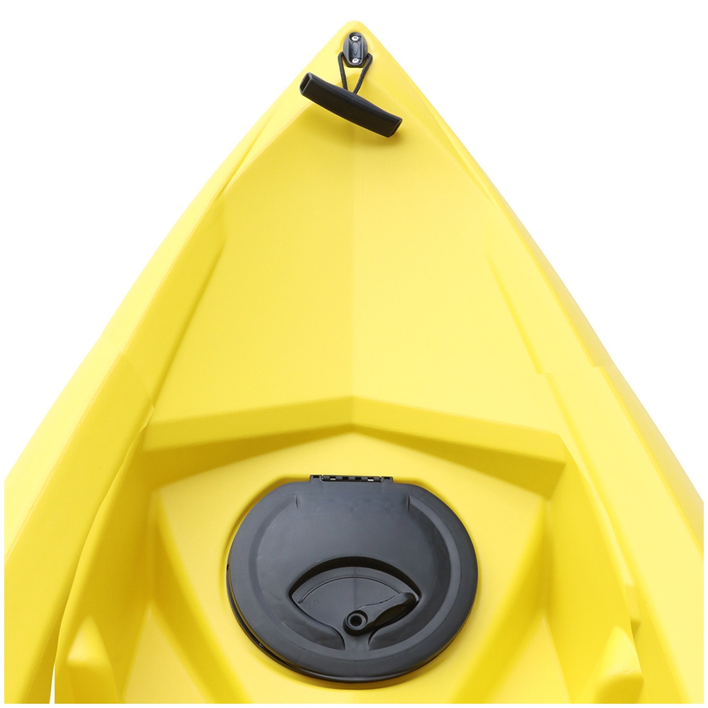 Seaflo Sit-on-Top Fishing Kayak with Built-In Wheel 10ft Yellow