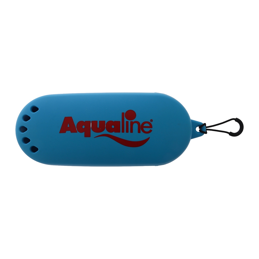 Aqualine Silicone Goggle Case Blue