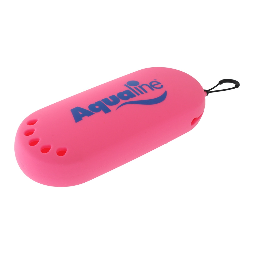 Aqualine Silicone Swimming Goggles Case Pink