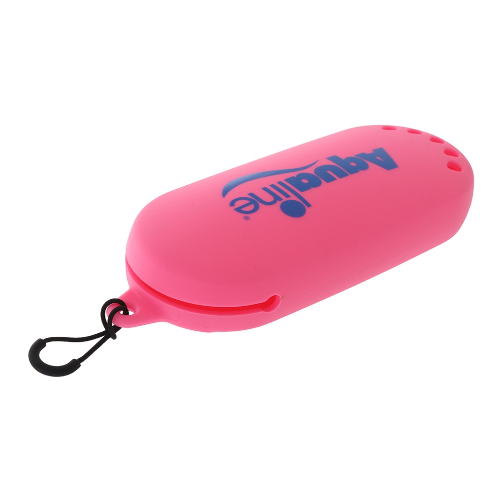 Aqualine Silicone Swimming Goggles Case Pink