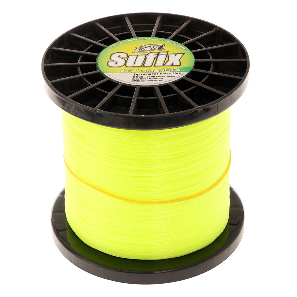 Sufix Key Lime IGFA Monofilament Line 2925m 37kg