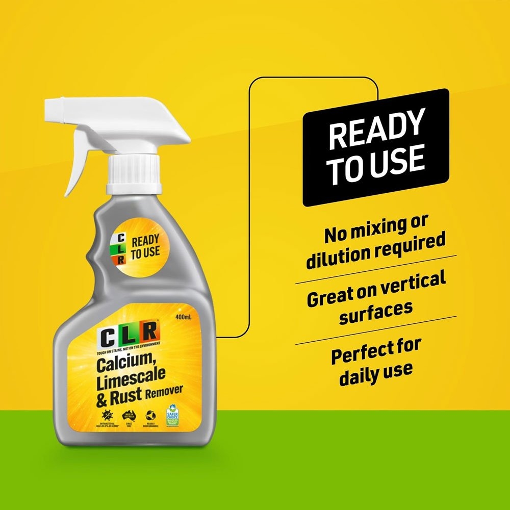 CLR Calcium Limescale and Rust Remover 750ml Spray
