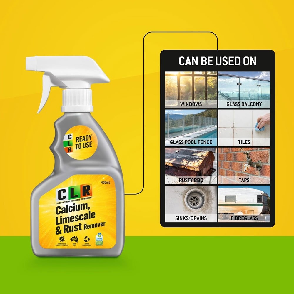 CLR Calcium Limescale and Rust Remover 750ml Spray