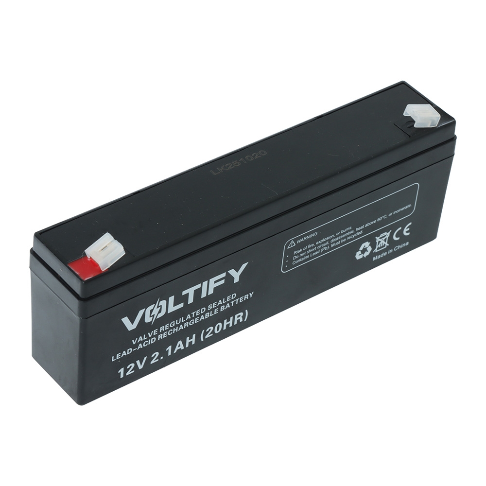 Voltify Sealed Lead-Acid SLA Rechargeable Battery 12V 2.1Ah