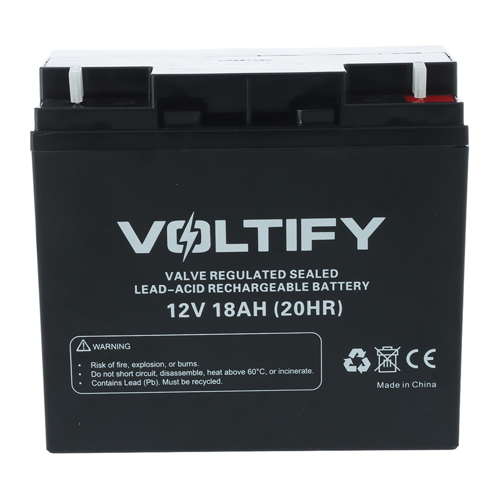 Voltify Sealed Lead-Acid SLA Rechargeable Battery 12V 18Ah