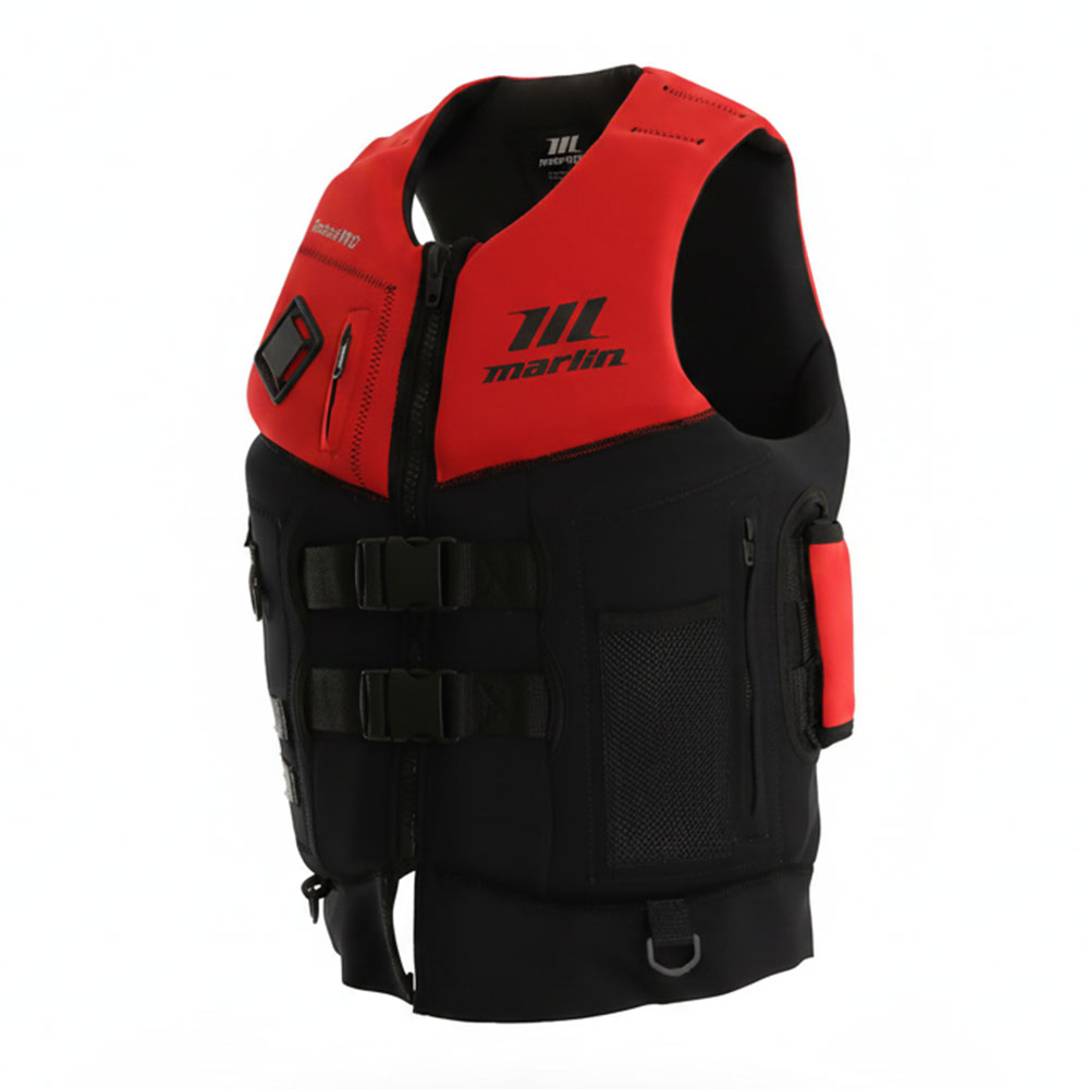 Marlin Tactical Pro Neoprene PFD Life Vest with Waterproof Pockets