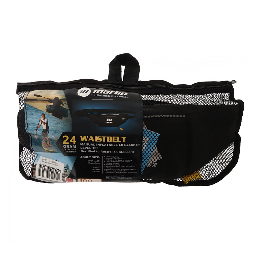 Marlin Manual Inflatable Waistbelt PFD Level 100