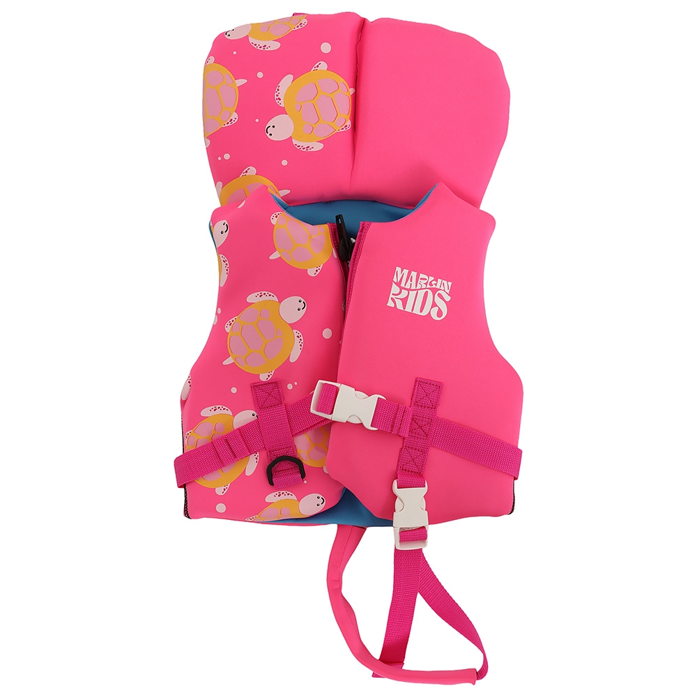 Marlin Neo Level 50S Kids Life Jacket Turtle Pink