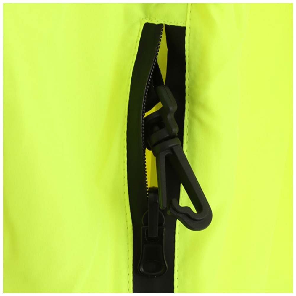 Marlin UPF50+ Packable Hi-Vis Safety Jacket Yellow