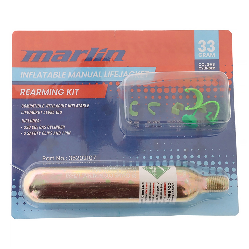 Marlin Manual Lifejacket Inflatable Re-Arming Kit 33g