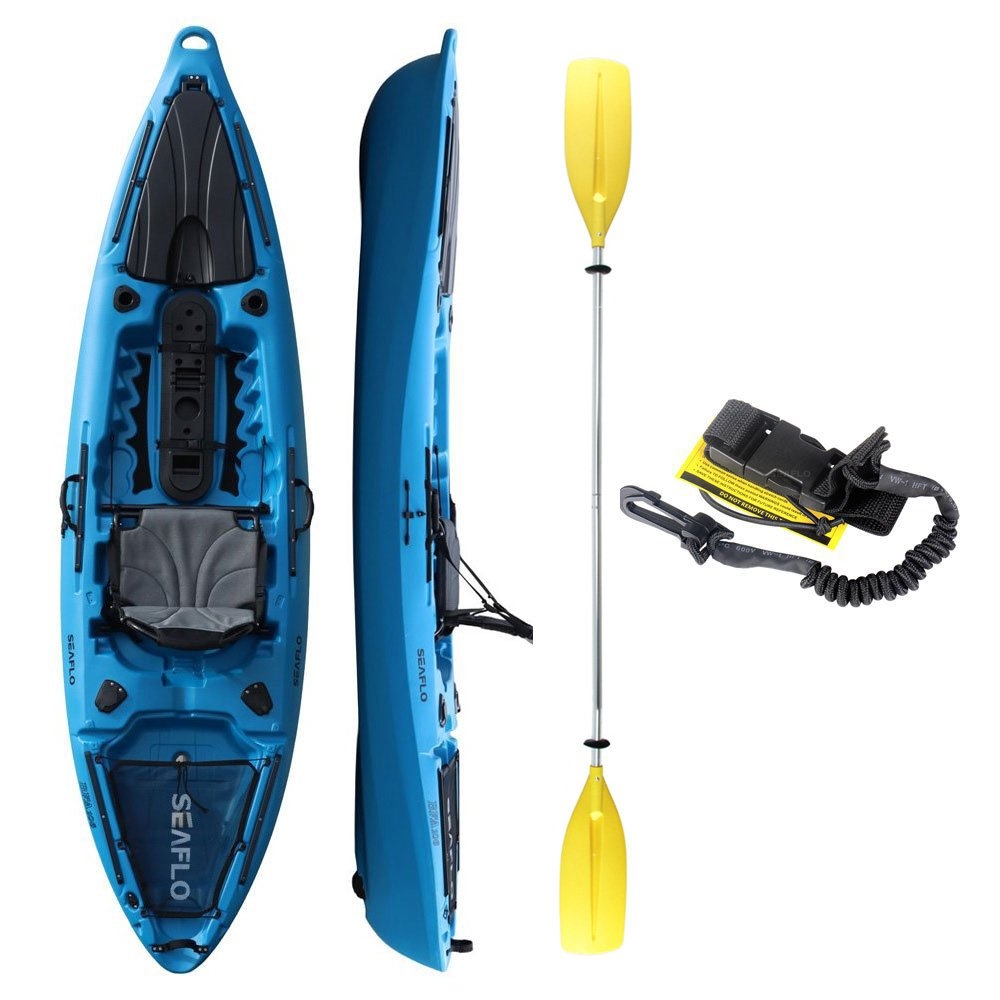 Seaflo Wakatipu Fishing Kayak with Paddle and Leash 10ft 6in